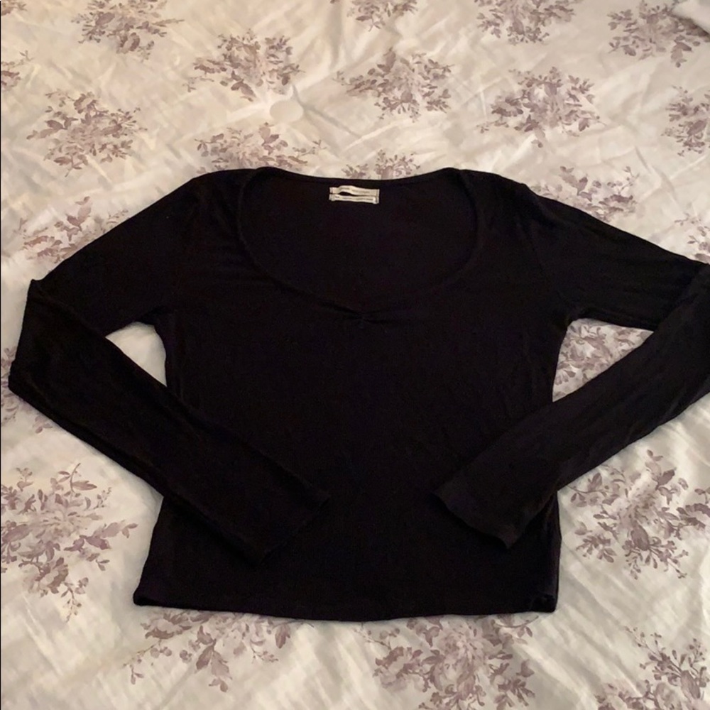 Urban Outfitters Long-sleeved Ballerina Crop Top